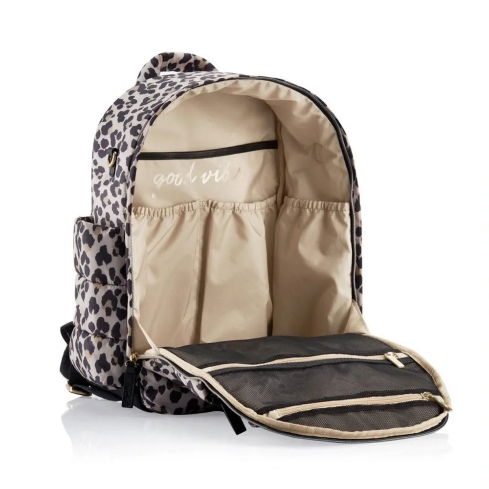 Itzy Ritzy Leopard Print Baby Bag